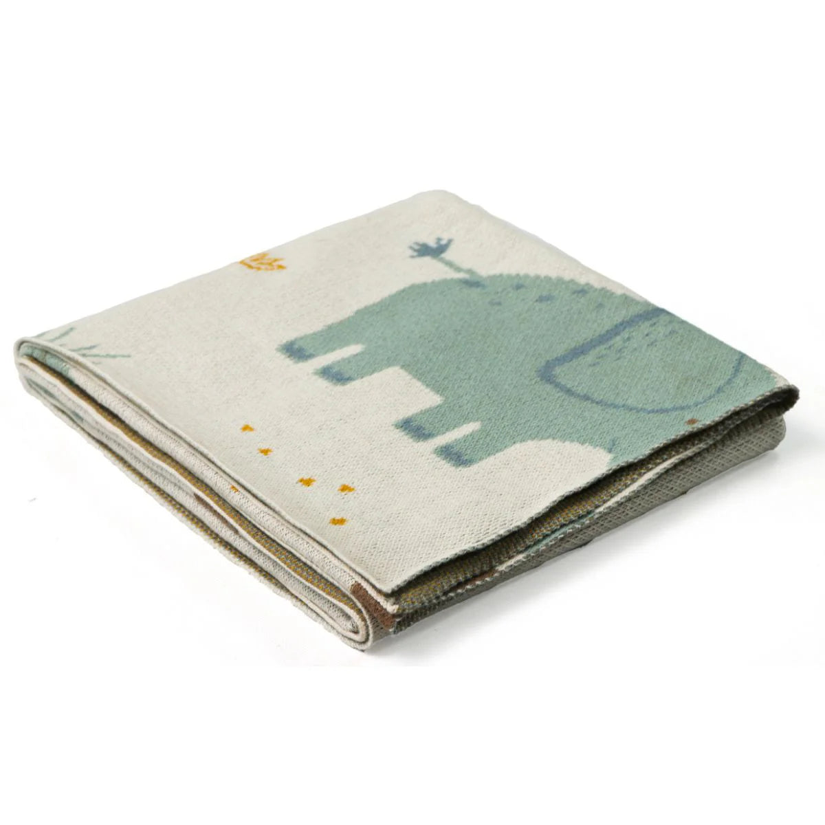 Dilusso Living Enni Elephants Baby Blanket