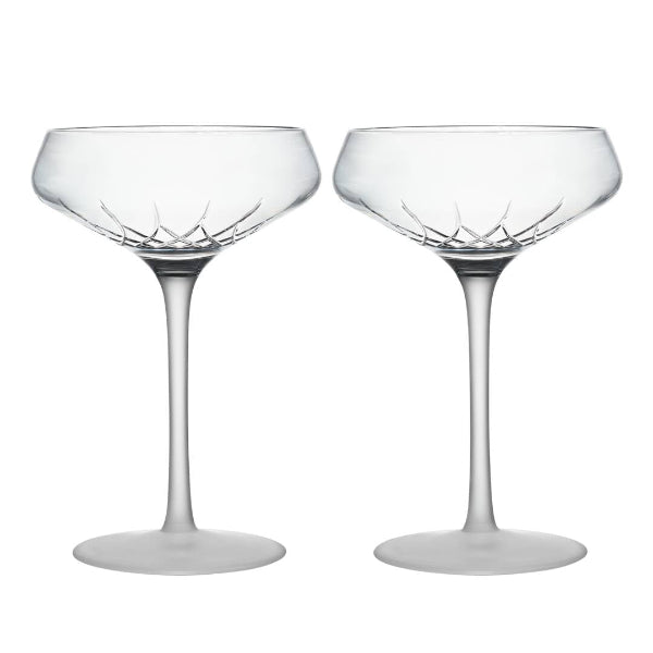 Waterford Lismore Arcus Set of 2 Coupe 260ml
