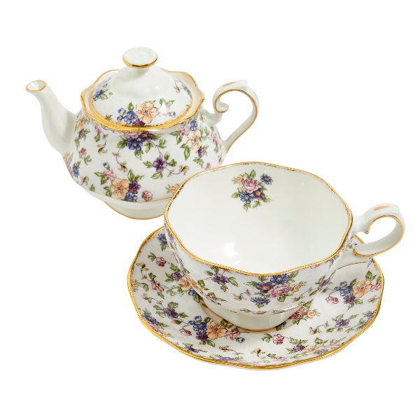 Royal Albert 100 Years Tea For One Tea for One English Chintz 1940
