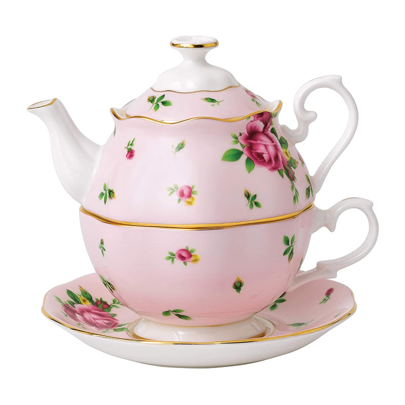 Royal Albert New Country Roses Pink Tea For One