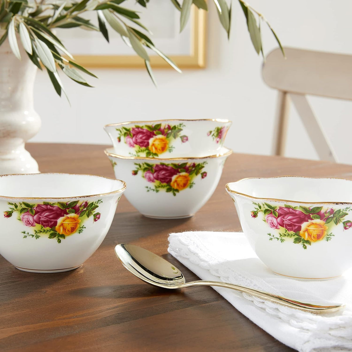 Royal Albert Old Country Roses Bowls 11cm Set of 4