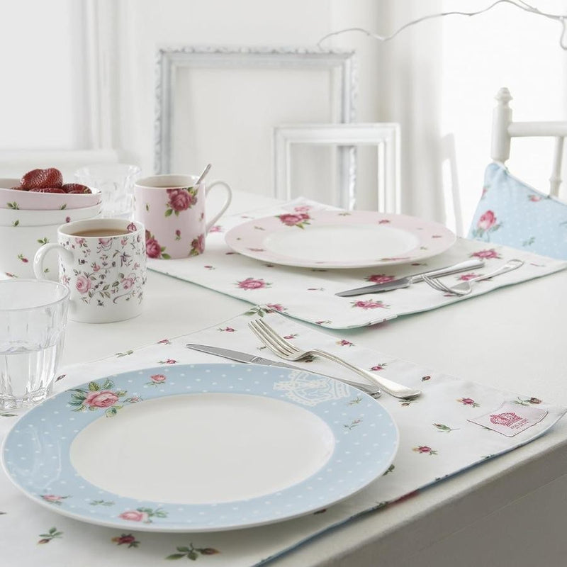 Royal Albert Tea Party Set of 2 Casual Mugs Rose Confetti & NCR Pink