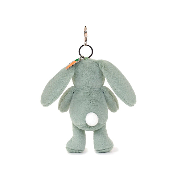 OB Designs Beau Bunny Bag Charm (Vegan Angora) 7"/ 18 cm
