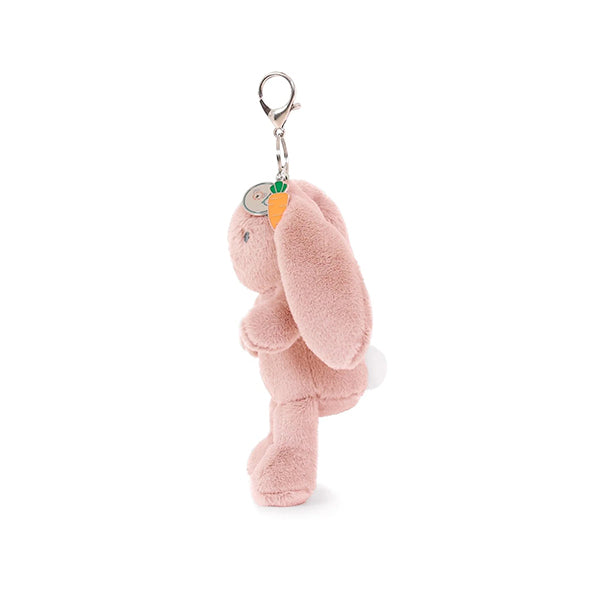 OB Designs Bella Bunny Bag Charm (Vegan Angora) 7"/ 18 cm