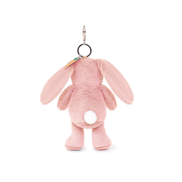 OB Designs Bella Bunny Bag Charm (Vegan Angora) 7"/ 18 cm