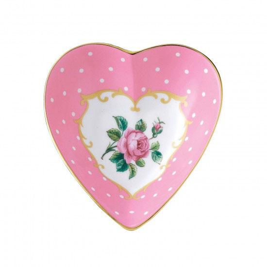 Royal Albert Cheeky Pink Heart Tray