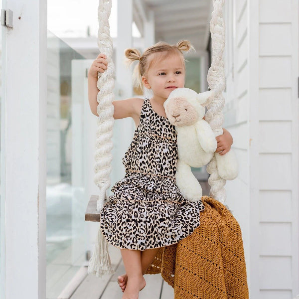 OB Designs Lee Lamb Soft Toy 13.5"/34cm