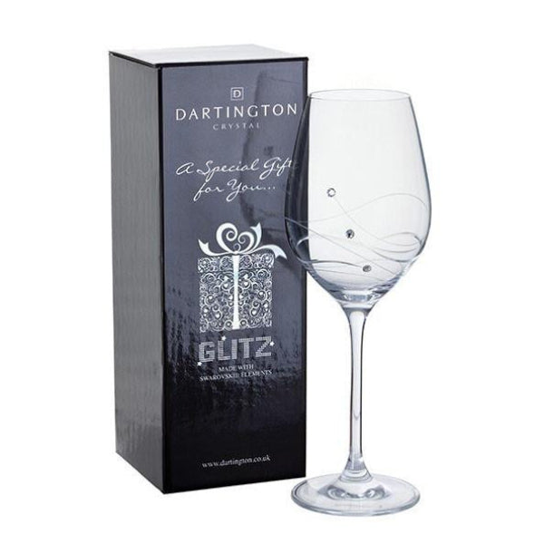 Dartington Single Celebration Glitz Wine Glass