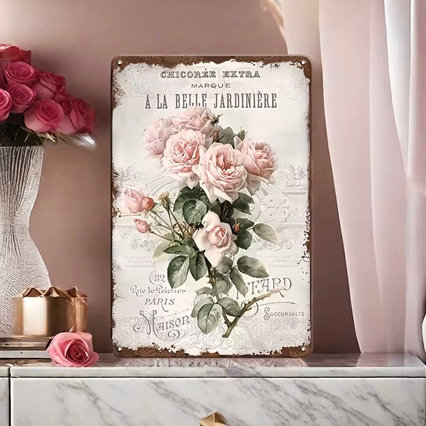 Vintage French Rose Print