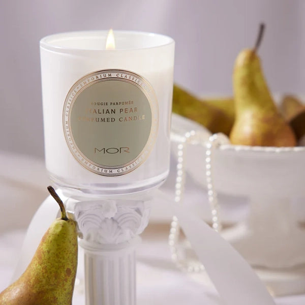 MOR Emporium Classics Blanc Italian Pear Perfumed Candle