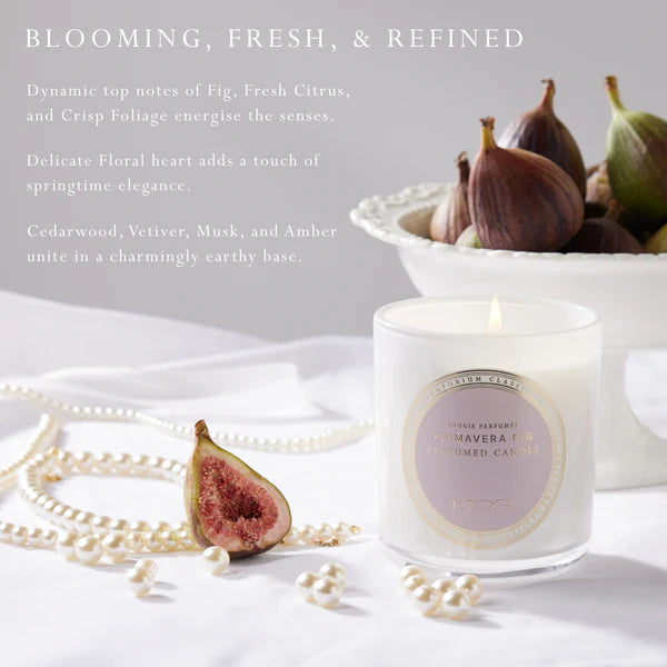 MOR Emporium Classics Blanc Primavera Fig Perfumed Candle