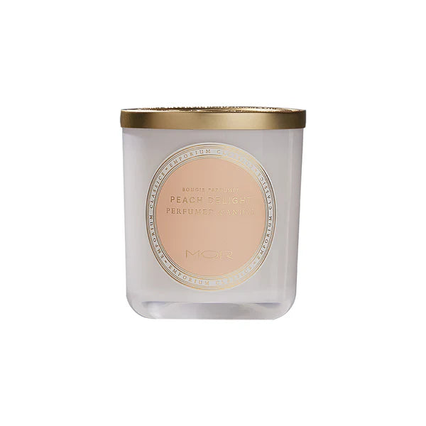 MOR Emporium Classics Blanc Peach Delight Perfumed Candle