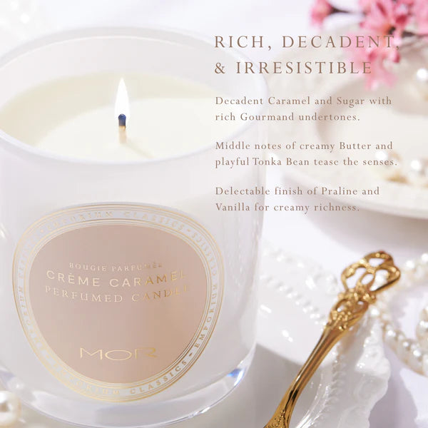 MOR Emporium Classics Blanc Crème Caramel Perfumed Candle