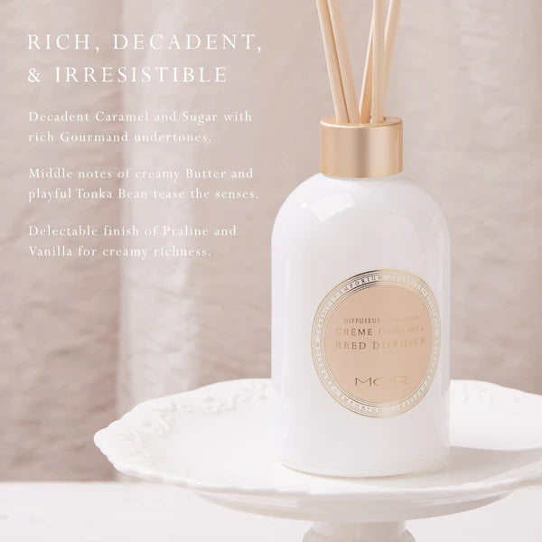MOR Emporium Classics Blanc Crème Caramel Reed Diffuser