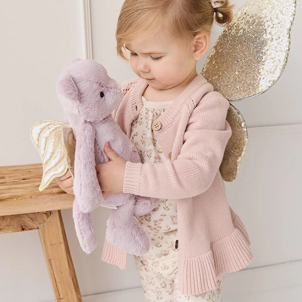 Snuggle Bunnies Fairy Elsie Violet 30cm