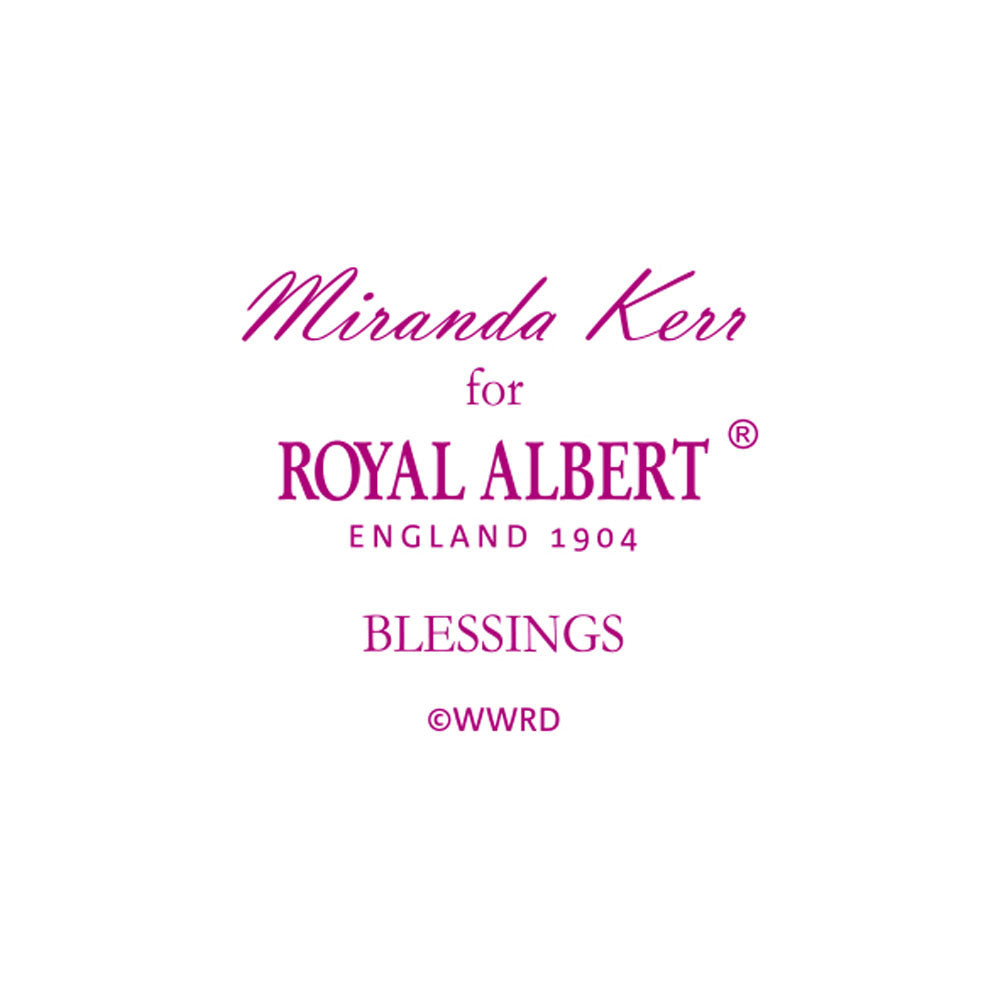 Miranda Kerr for Royal Albert Blessings Teacup, Saucer, Plate 20cm