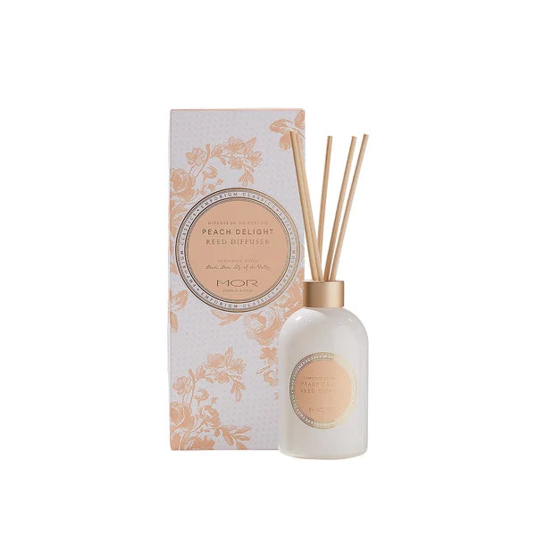 MOR Emporium Classics Blanc Peach Delight Reed Diffuser