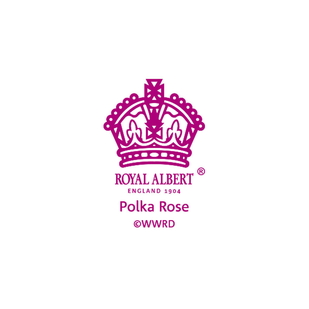 Royal Albert Polka Rose Teapot/ Sugar/ Creamer Set