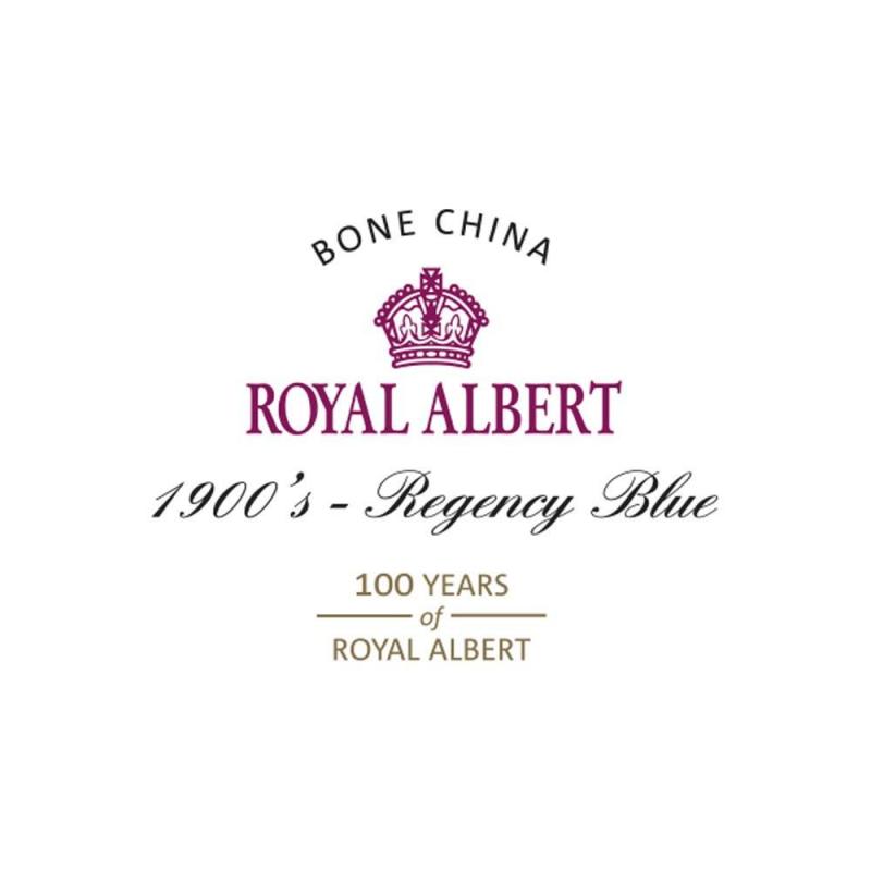 Royal Albert 100 Years Teaware Mug 1900's Regency Blue