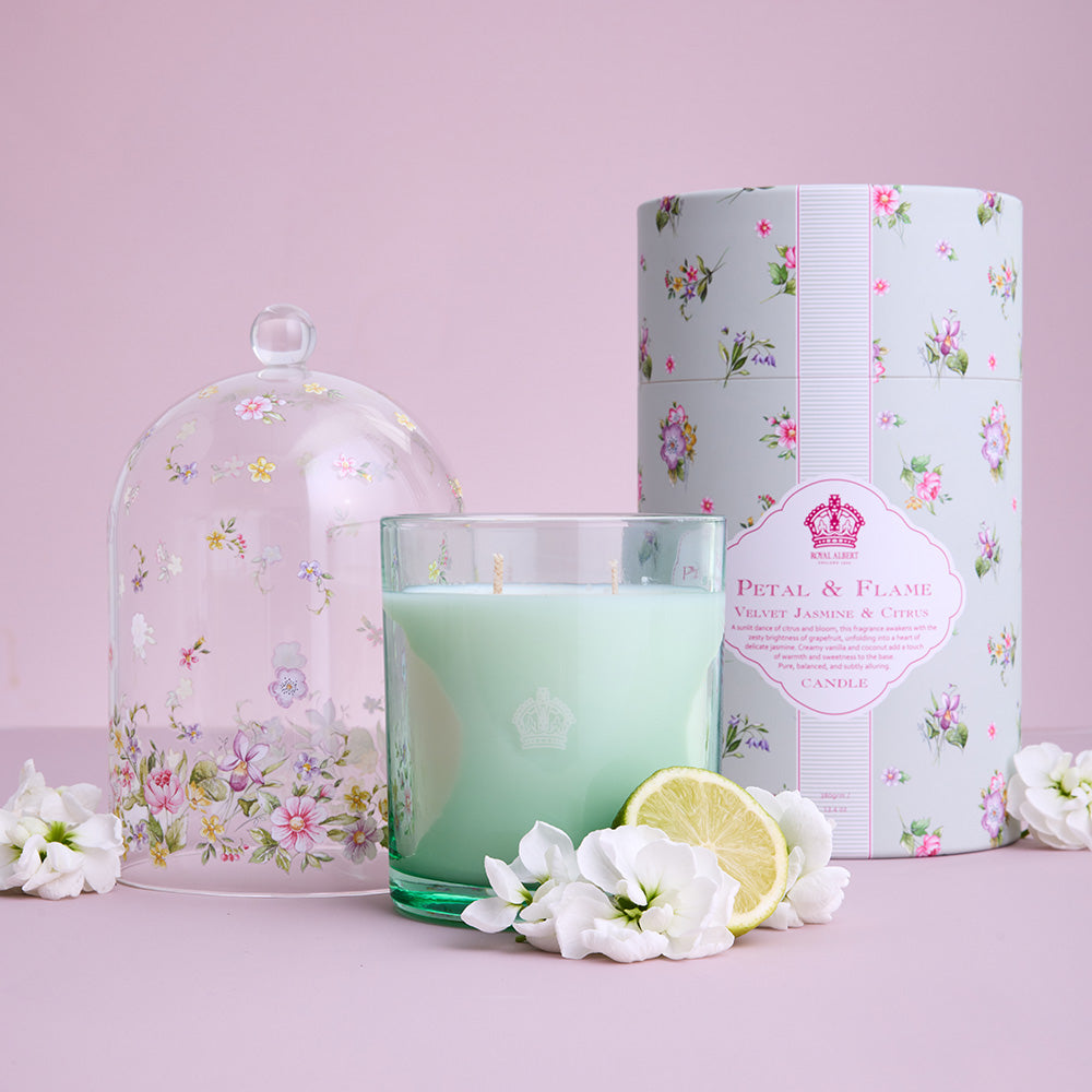 Royal Albert Velvet Jasmine & Citrus Candle