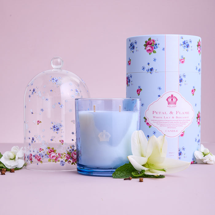 Royal Albert White Lily & Bergamot Candle