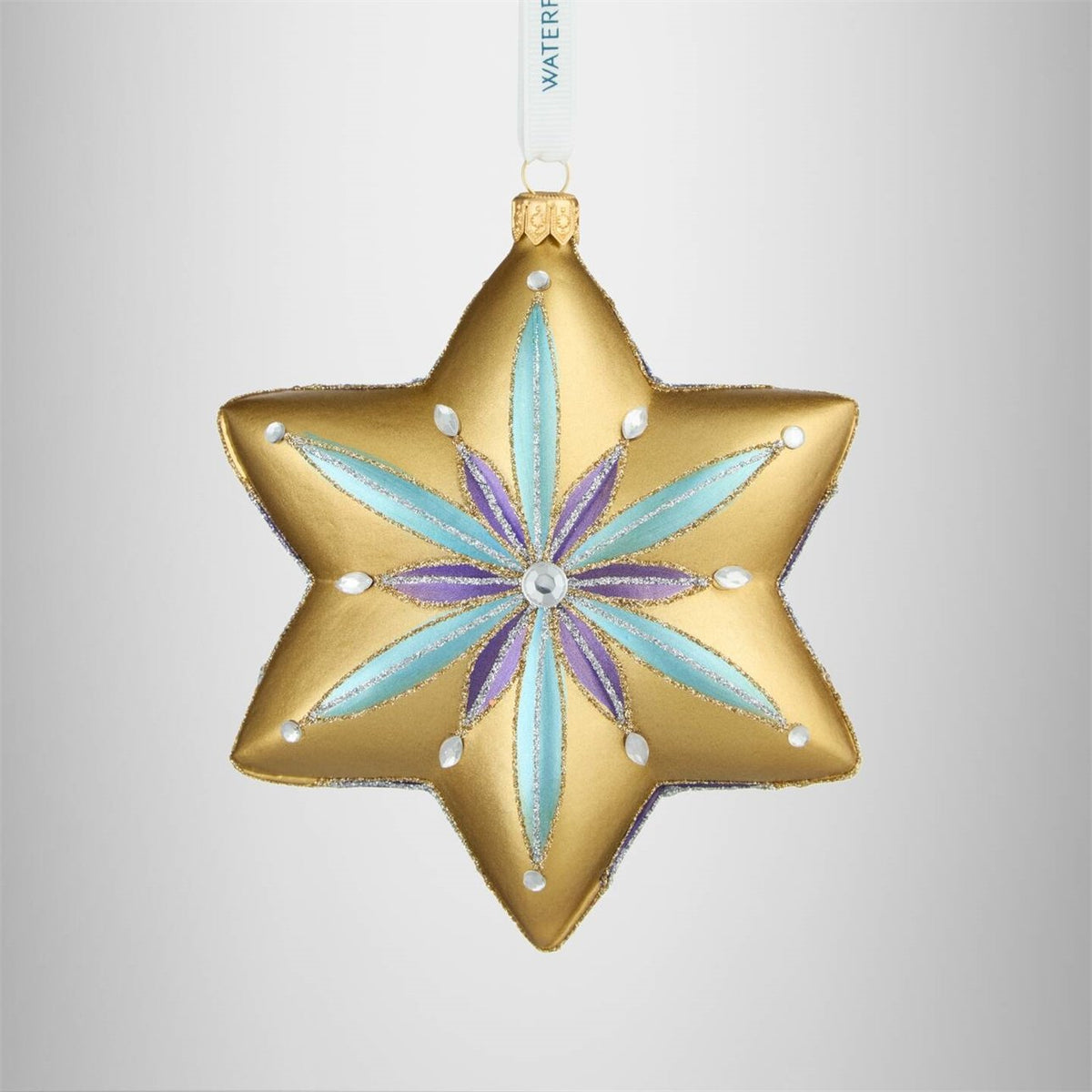 Waterford Holiday Heirlooms Star Ornament Gold