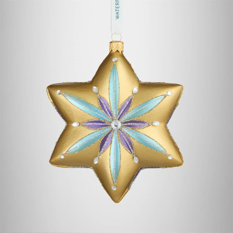 Waterford Holiday Heirlooms Star Ornament Gold