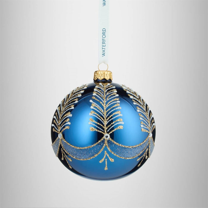 Waterford Holiday Heirlooms Blue Bauble