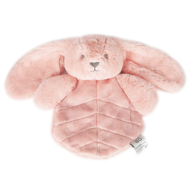 OB Designs Bella Bunny Pink Comforter Toy 12"/30cm
