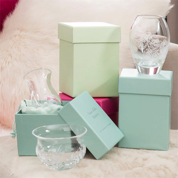 Monique Lhuillier My Favorite Things Lily of the Valley 5" Posy Vase by Waterford