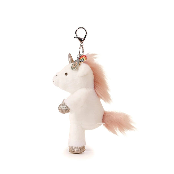 OB Designs Misty Unicorn Bag Charm (Vegan Angora) 7"/ 18 cm