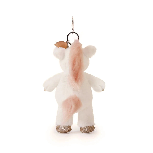 OB Designs Misty Unicorn Bag Charm (Vegan Angora) 7"/ 18 cm