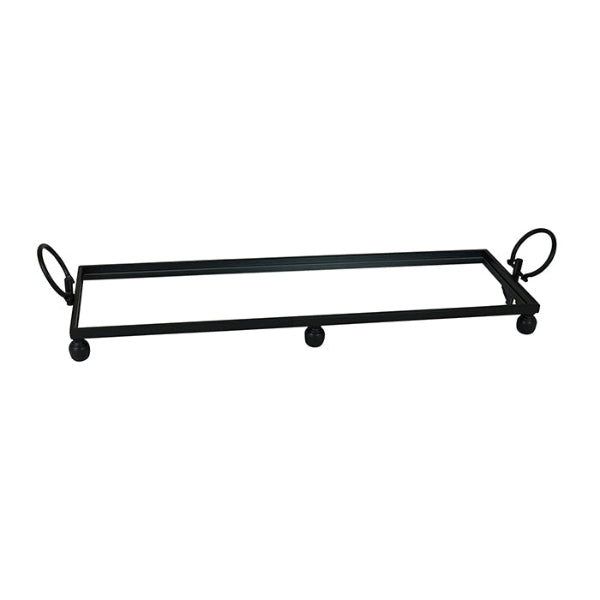 Pretty Iron Black Mirror Tray