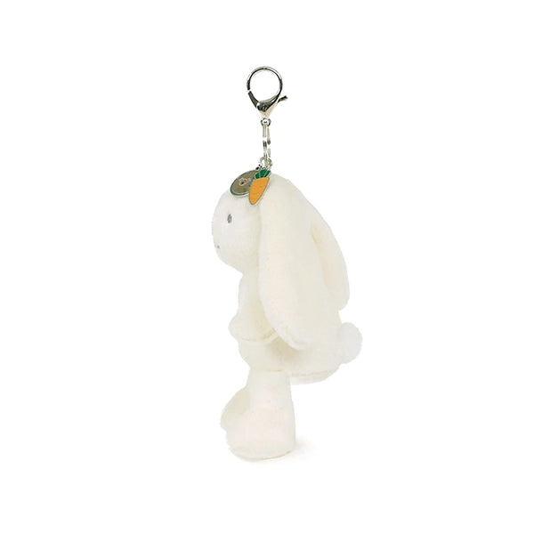 OB Designs Ziggy Bunny Bag Charm (Vegan Angora) 7"/ 18 cm