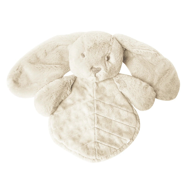 OB Designs Ziggy Bunny Soft Cream Comforter Toy 12"/30cm