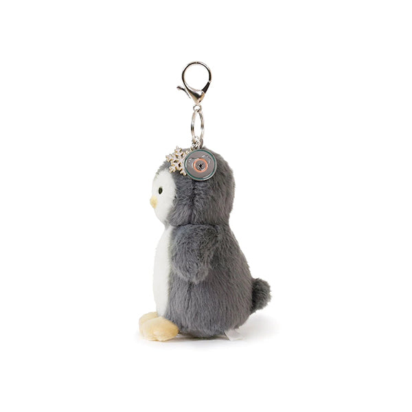 OB Designs Iggy Penguin Bag Charm (Vegan Angora) 7"/ 18 cm