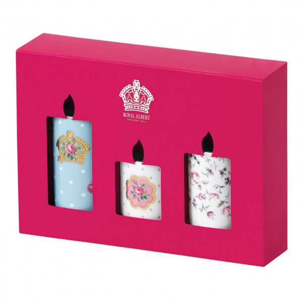 Royal Albert Vintage Votives Set of 3